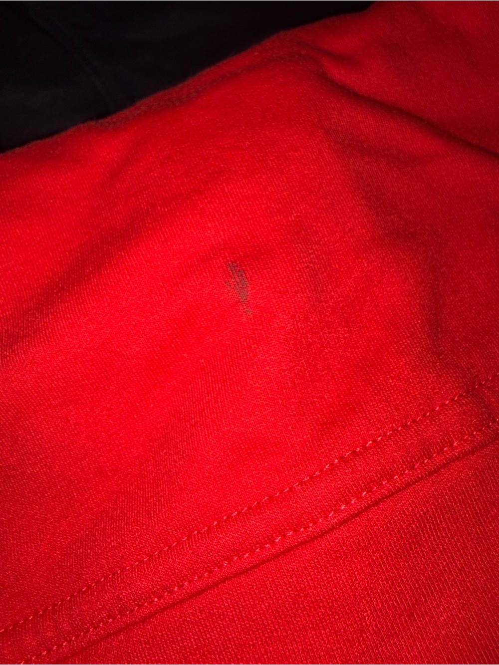 Puma Boys 3 Piece Set Jogger Hoodie Shirt Sz 3-6 Month Red Black New With Stain - Picture 10 of 10